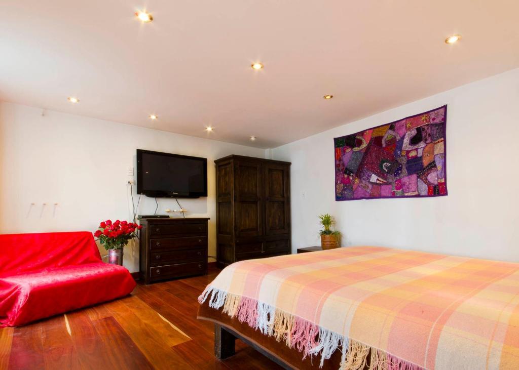Bed&Breakfast Chorro De Quevedo Bogotá Oda fotoğraf